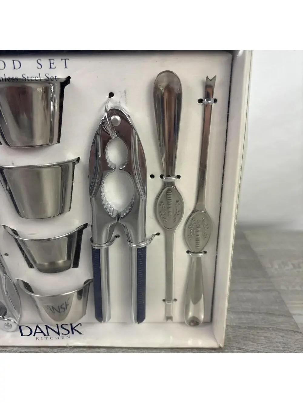 Dansk Seafood Set 10 Piece Stainless Steel Scandinavian Danish Design